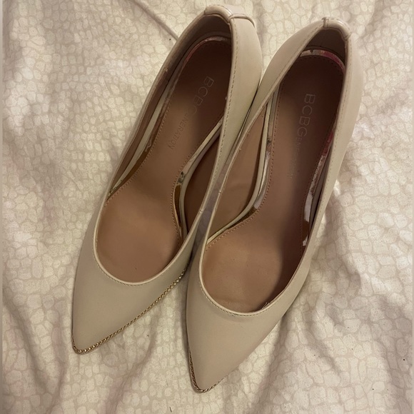 BCBGeneration heels size 8/38.5. Worn once, look new other than sole bottoms! - Picture 2 of 2